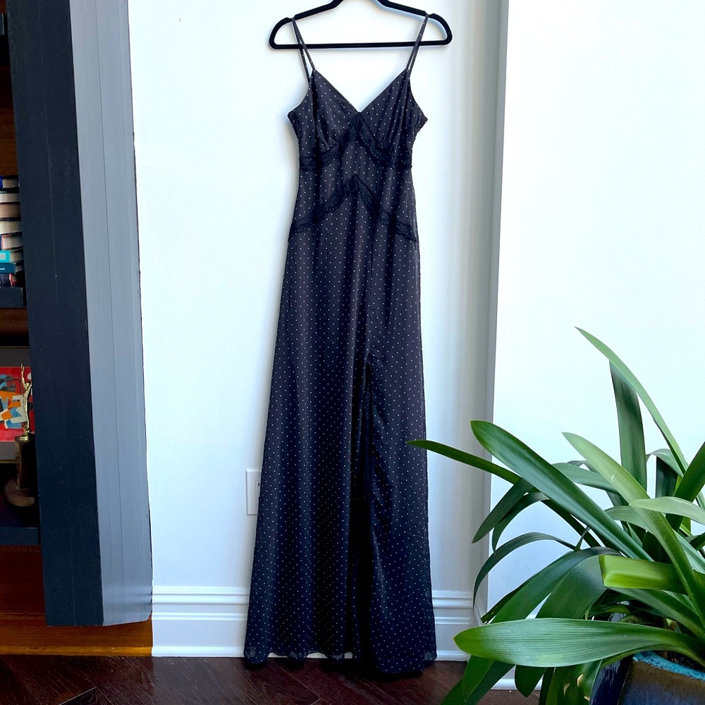 NWT Polka dot evening dress gown - Picture 1 of 5